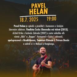 PAVEL HELAN  18. 7. 2025 19:00 Penzion Pod Pralesem