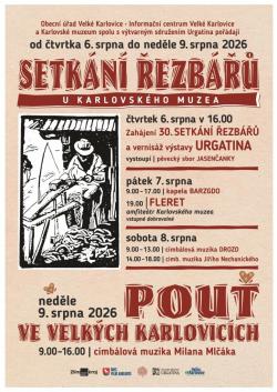 Setk�n� �ezb��� u Karlovsk�ho muzea 6. 8. 2026 9:00 � 9. 8. 2026 16:00