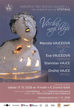 IC Zvonice Sol�� v�stava obraz�,keramiky,tapis�ri� 17.10.2026 od 14.00 hod